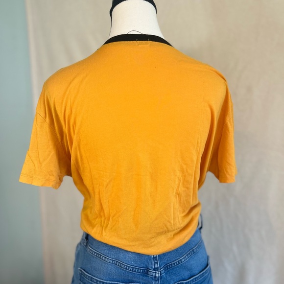 Garage Front Tie Graphic T-shirt - Picture 4 of 5